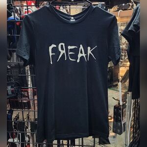 Freak Glow in the Dark Text Tshirt